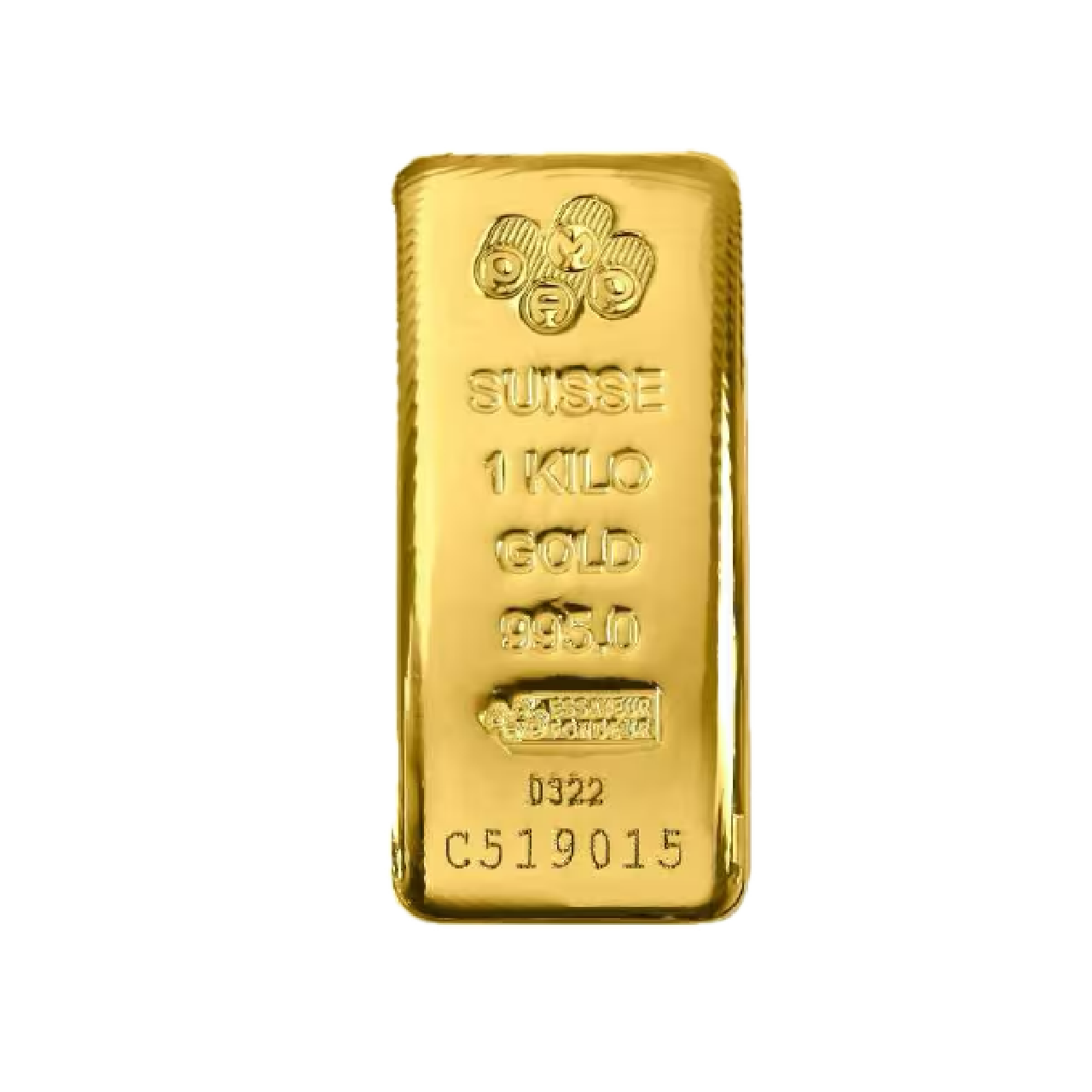 PAMP 1 Kilogram Gold 995 Cast Bar