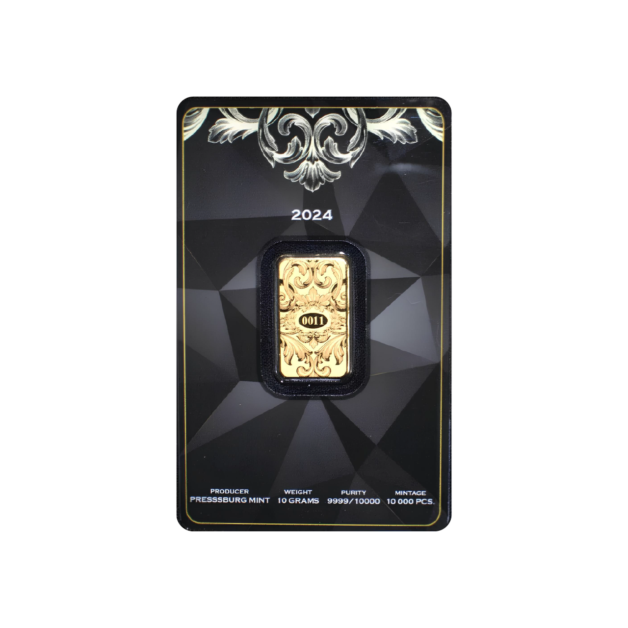 Pressburg Mint 10 Gram Gold Bar 9999
