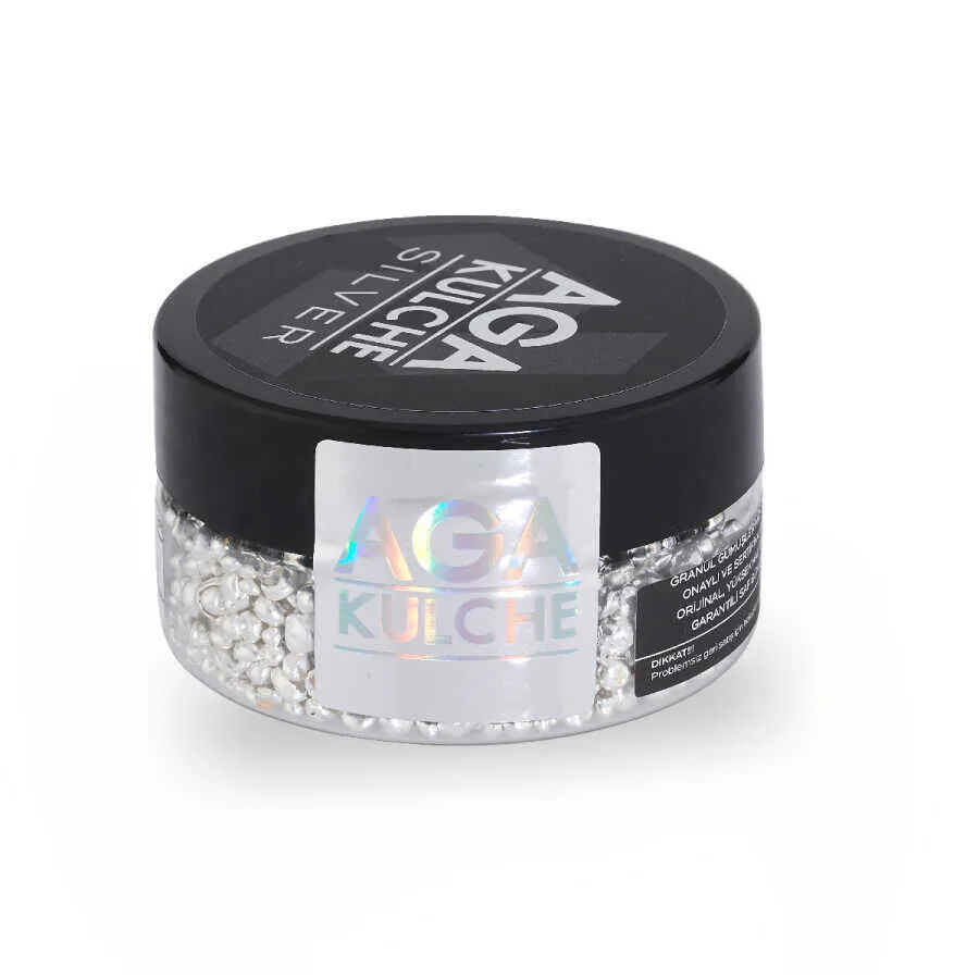 AgaKulche 250 Gram Silver 999 Granules