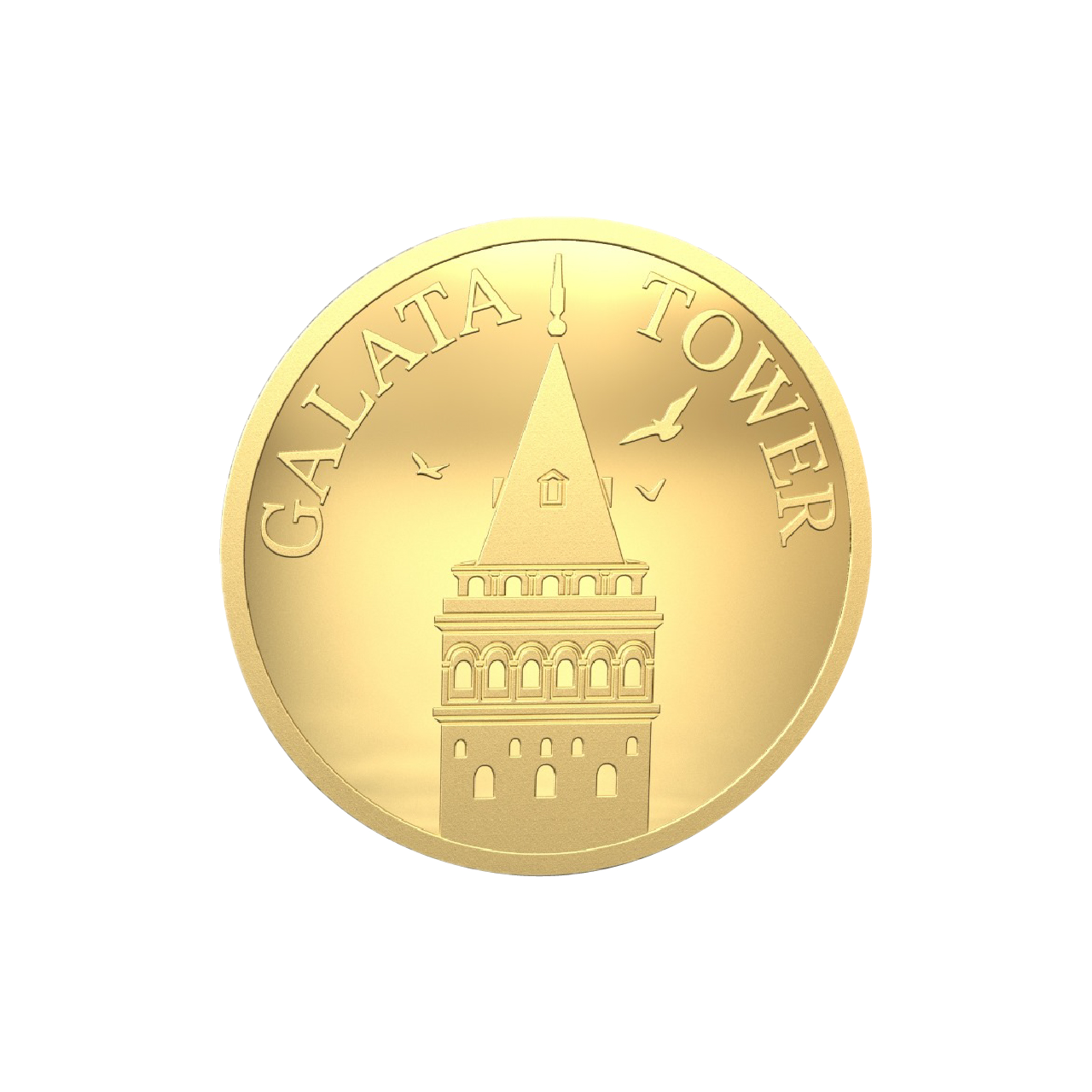 Galata 1 Ounce Gold Coin 9999