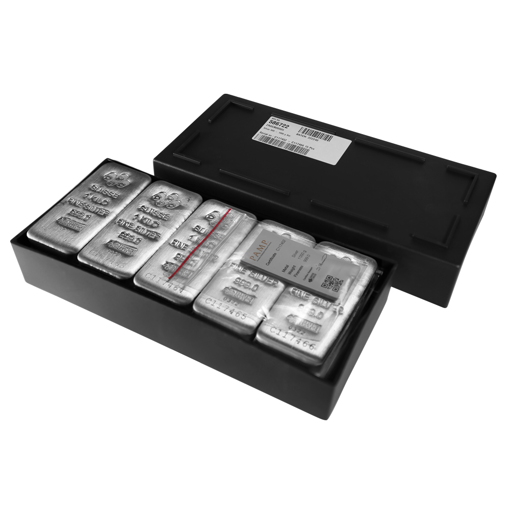 PAMP 1 Kilogram Silver 999 Cast Bar