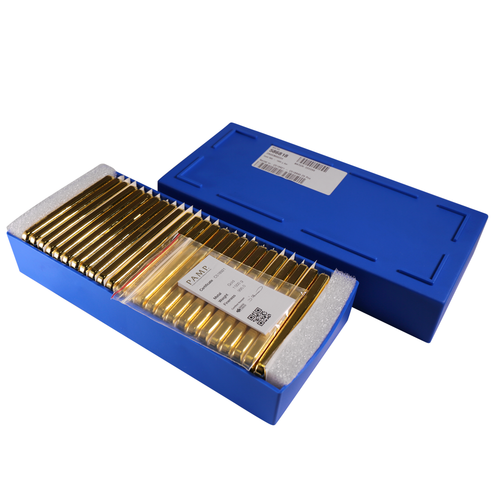 PAMP 1 Kilogram Gold 9999 Cast Bar