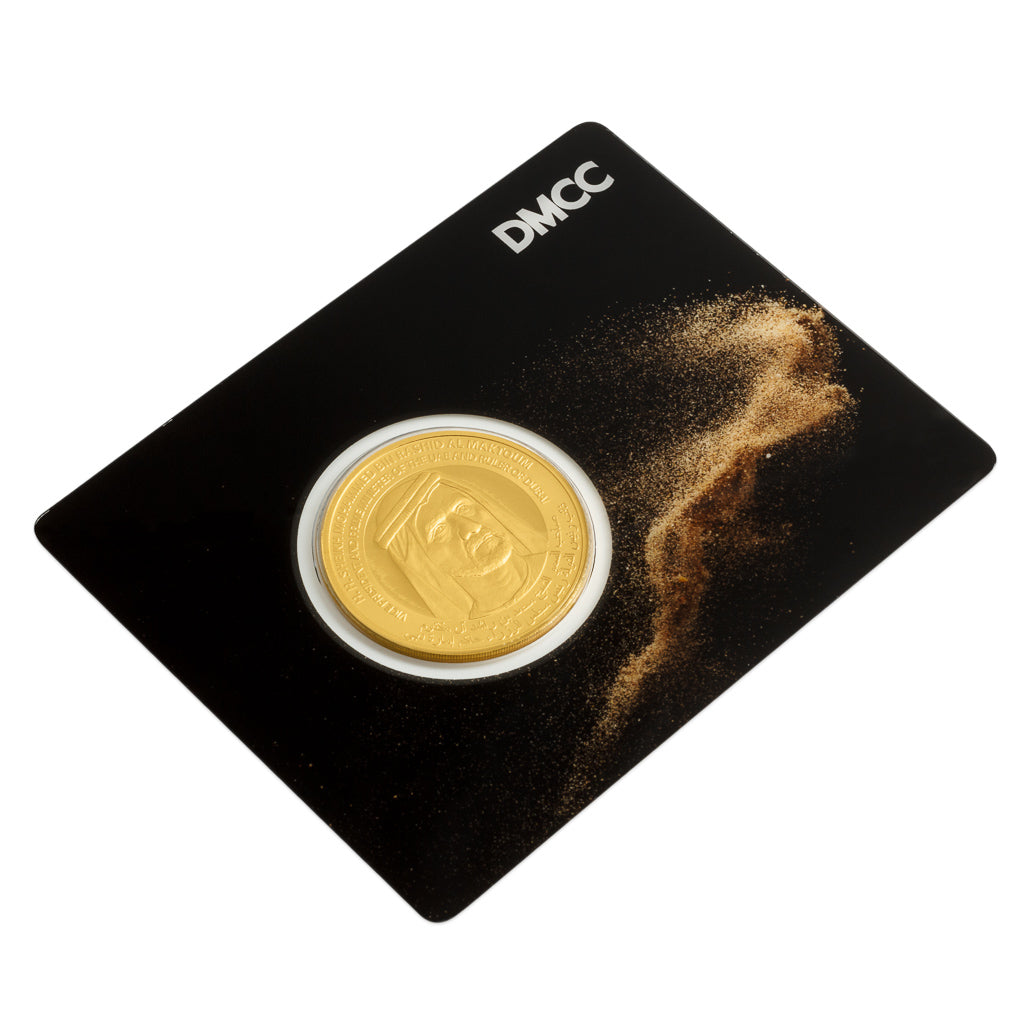 UAE 1/2 Ounce Gold 9999 Museum of the Future Bullion Coin