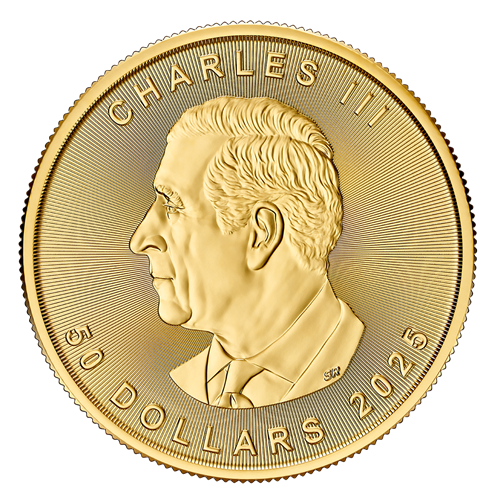 The Royal Canadian Mint 1 Ounce Gold 9999 Maple Leaf Bullion Coin