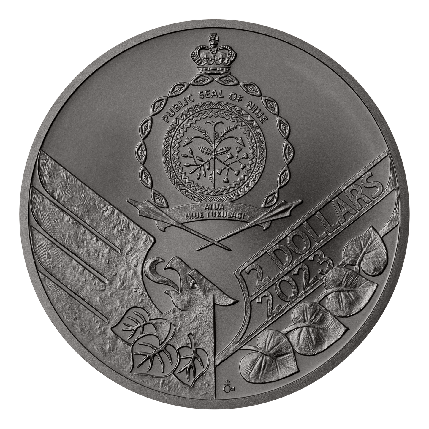 Czech Mint 1 Ounce Silver 999 Czech Lion 2023 Black Platinum/Selective Gold Plating Proof Coin