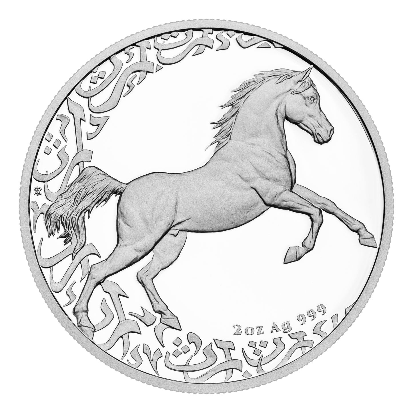 Czech Mint 2 Ounce Silver 999 Treasures of the Gulf - The Horse 2024 Proof Coin