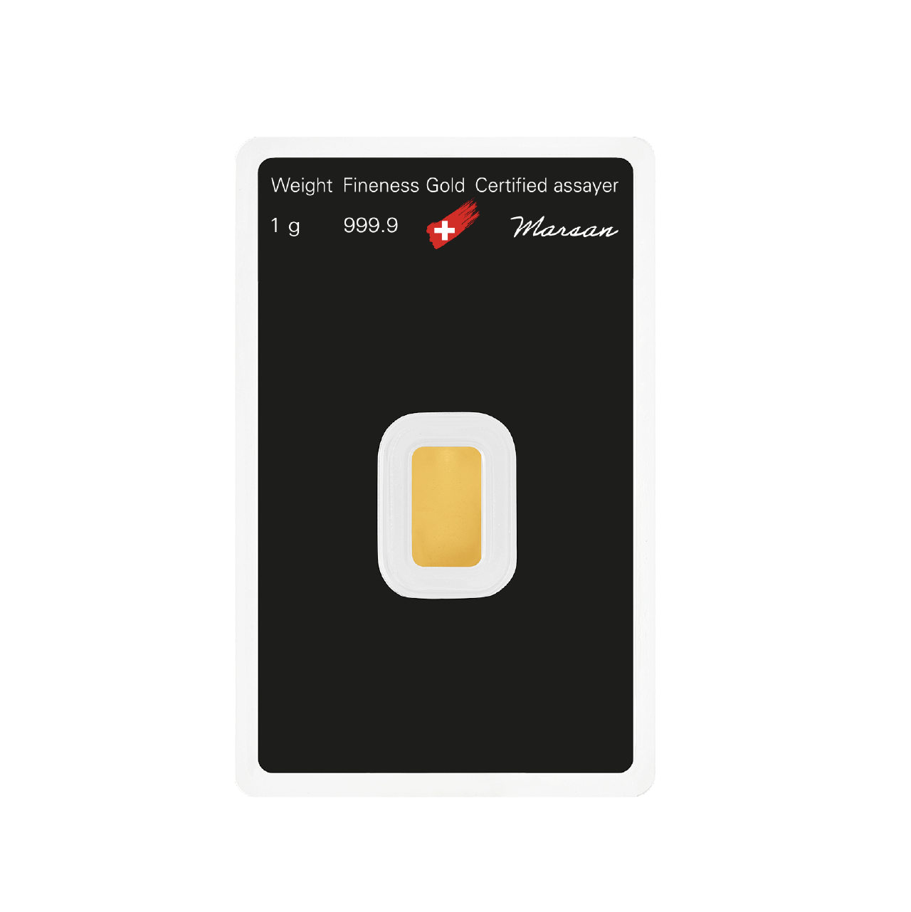 Argor-Heraeus 1 Gram Gold 9999 Minted Bar