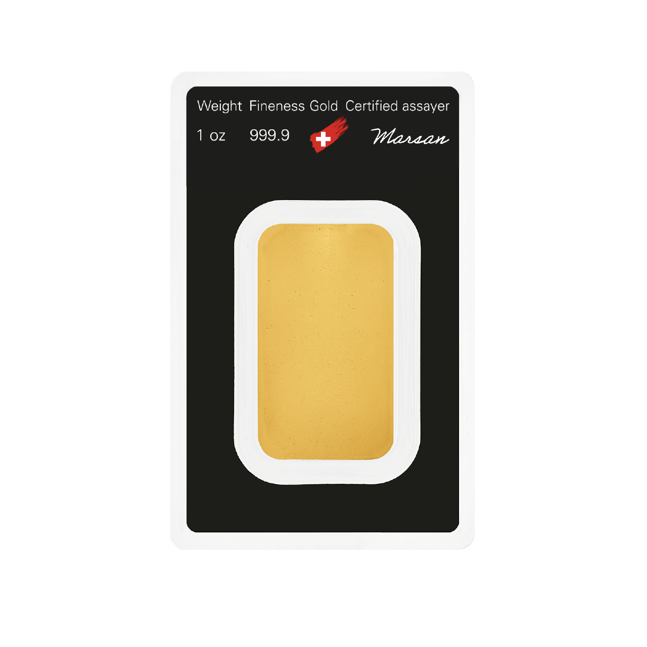 Argor-Heraeus 1 Ounce Gold 9999 Minted Bar