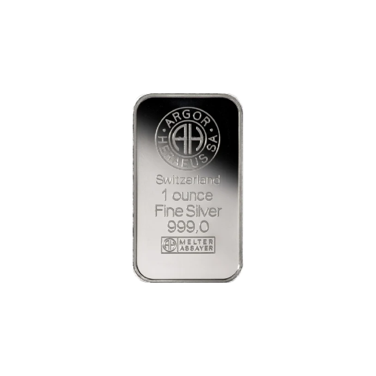 Argor-Heraeus 1 Ounce Silver 999 Minted Bar