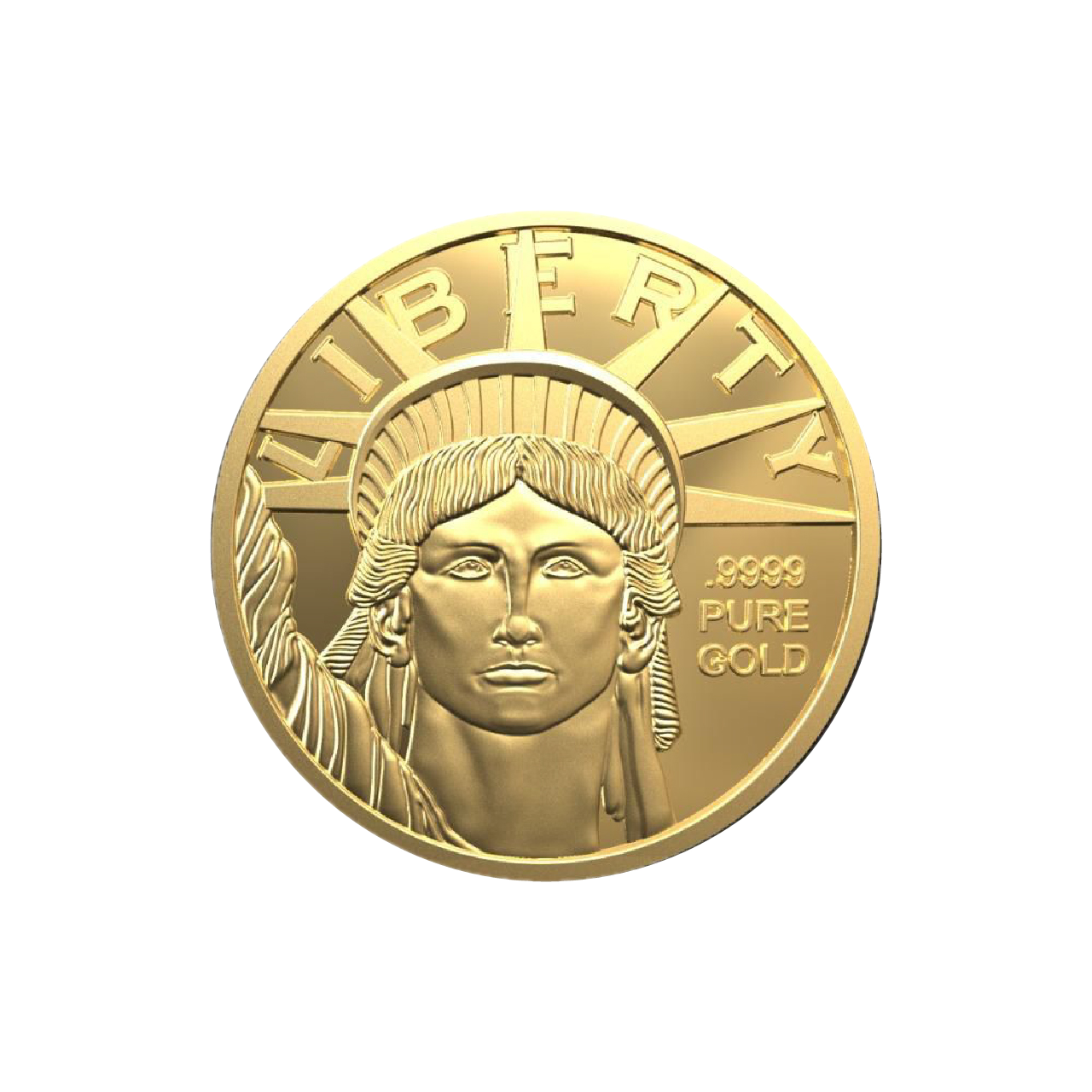 Lady Liberty 1/4 Ounce Gold Coin 9999