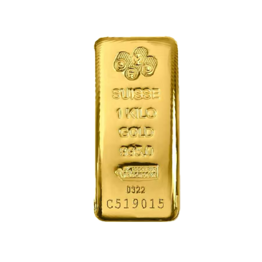 PAMP 1 Kilogram Gold 995 Cast Bar