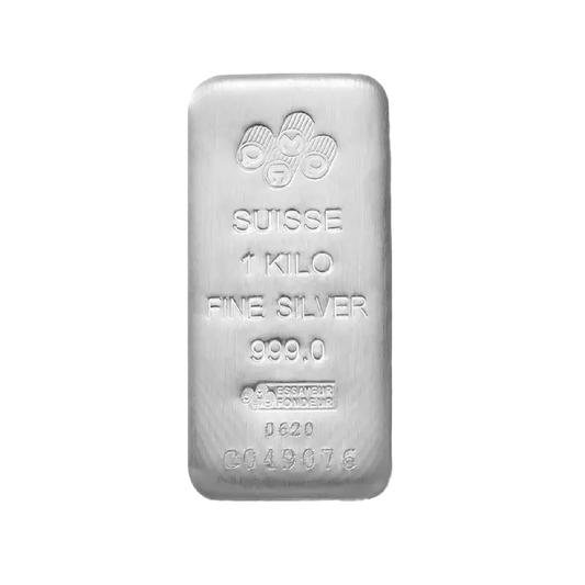 PAMP 1 Kilogram Silver 999 Cast Bar