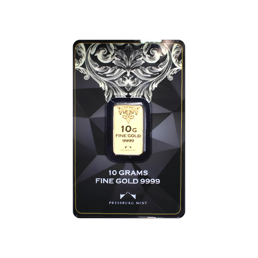 Pressburg Mint 10 Gram Gold Bar 9999
