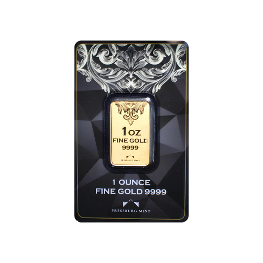 Pressburg Mint 1 Oz Gold Bar 9999