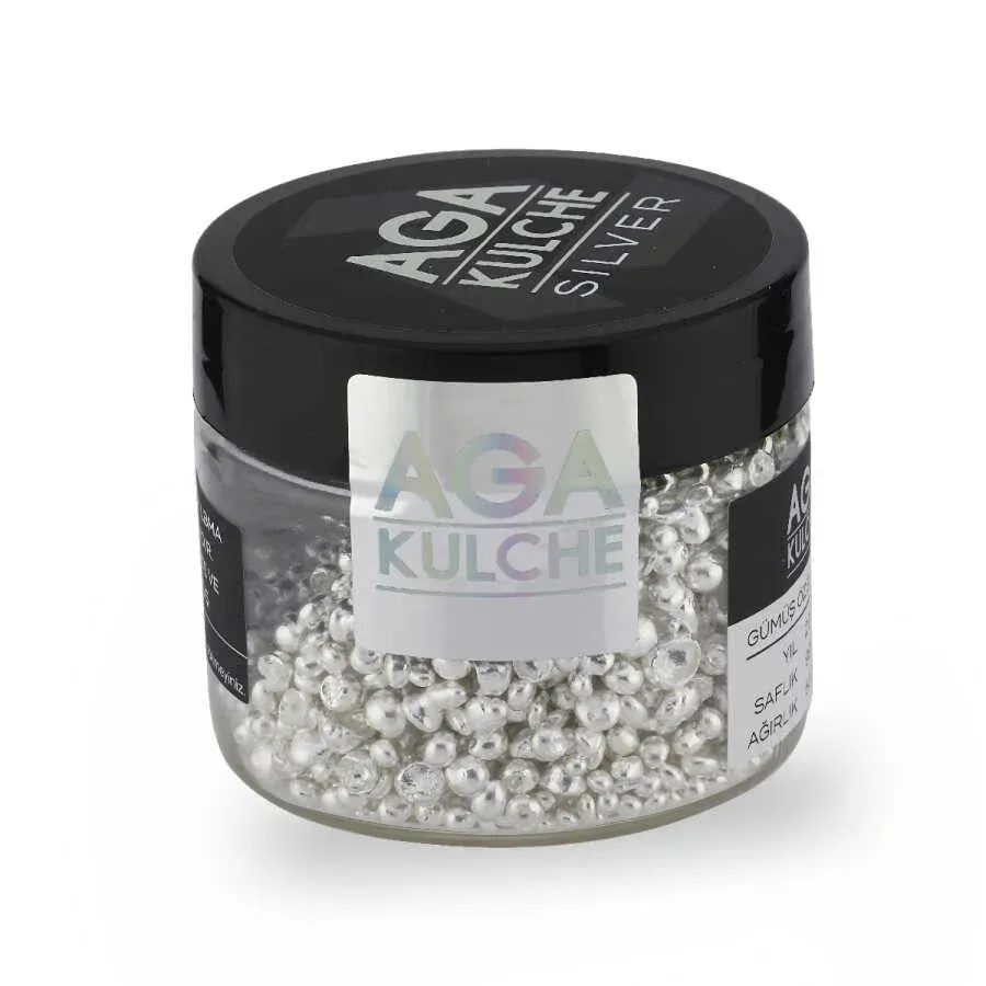 AgaKulche 500 Gram Silver 999 Granules