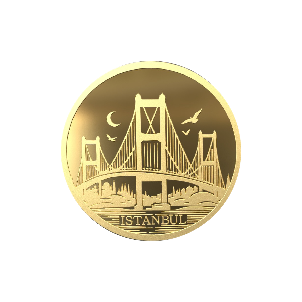 Galata 1 Ounce Gold Coin 9999