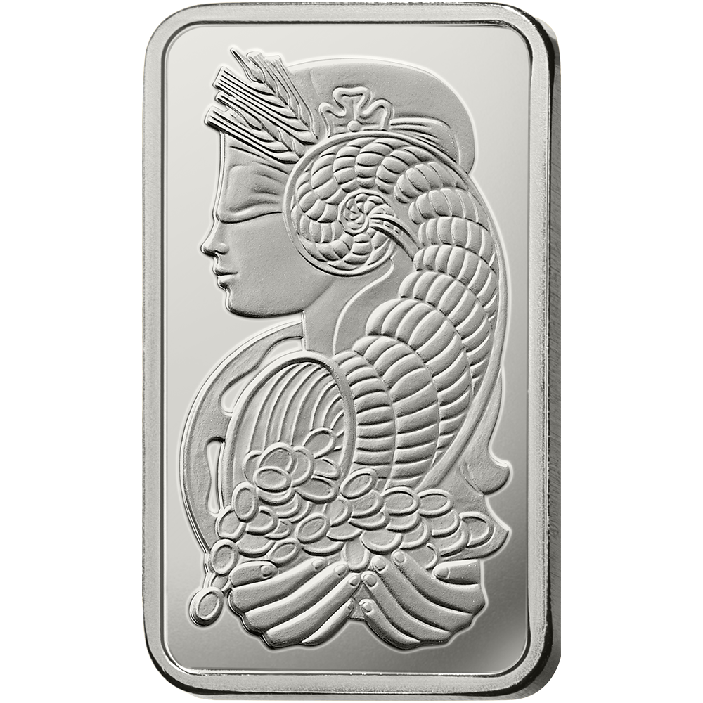 PAMP 100 Gram Silver 999 Fortuna Minted Bar