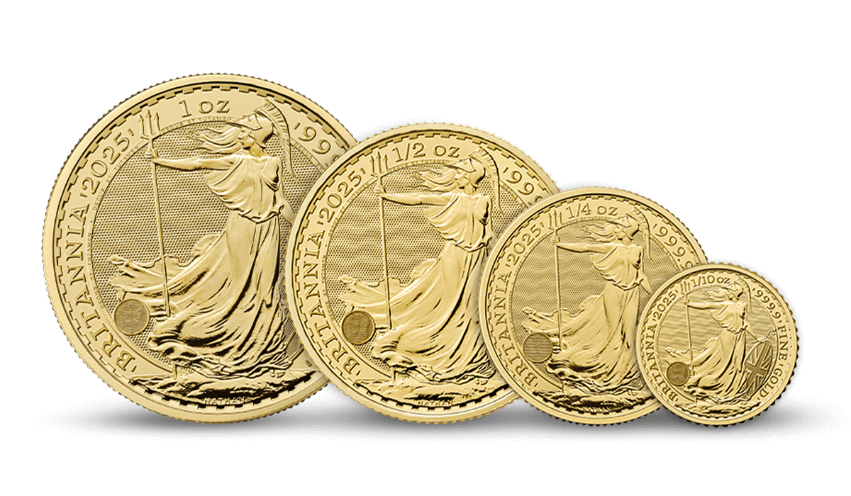 The Royal Mint (UK) 1 Ounce Gold 9999 Britannia Bullion Coin