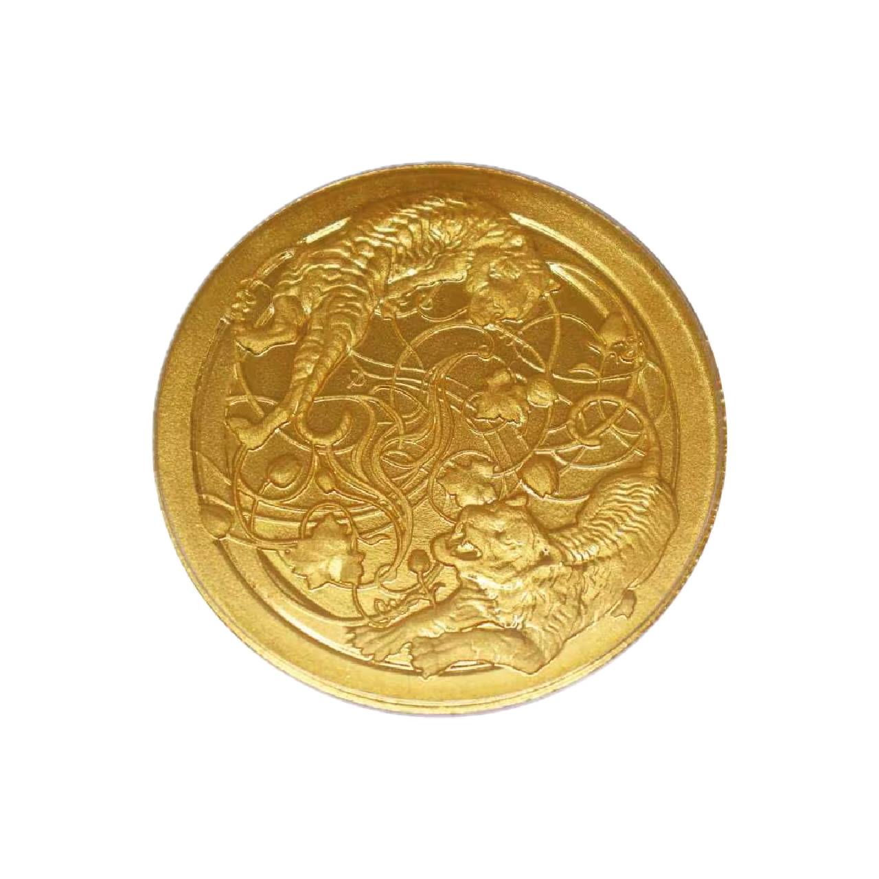 AgaKulche Tiger 1 Ounce Gold Coin 9999