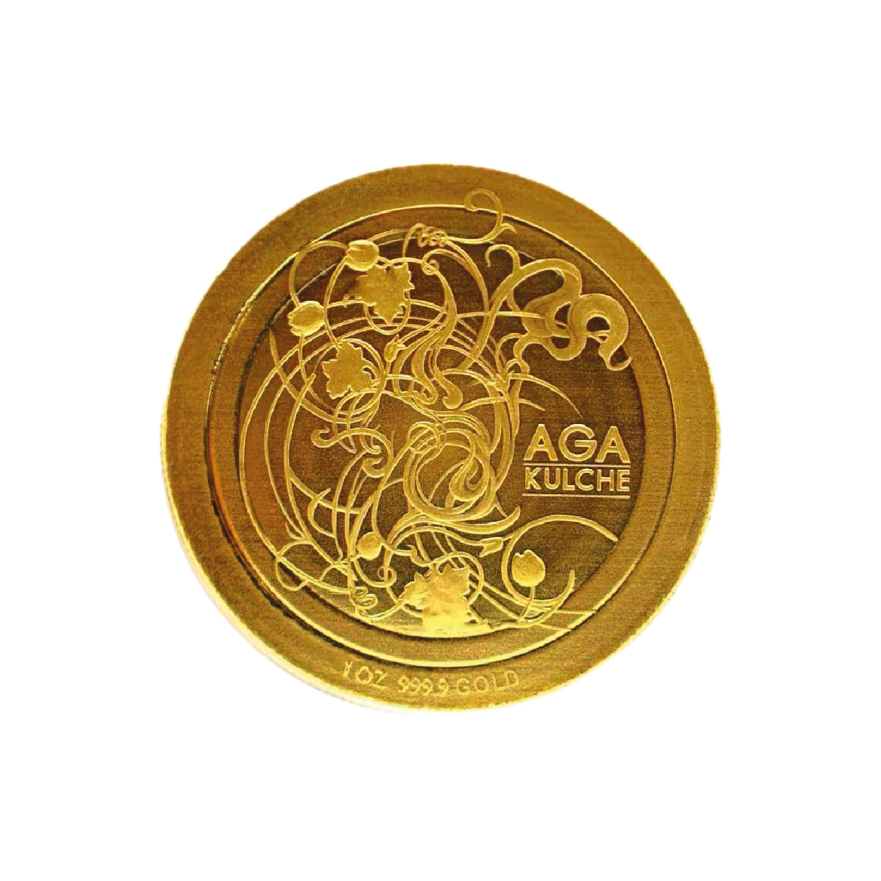 AgaKulche Tiger 1 Ounce Gold Coin 9999