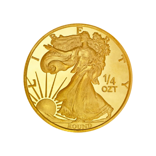 Walking Liberty 1/4 Ounce Gold Coin 9999